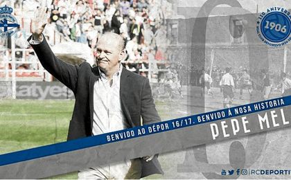 Mel llega para lograr la permanencia en Primera División del conjunto gallego. RCD. Mel llega para lograr la permanencia en Primera División del conjunto gallego. RCD.