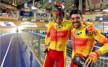 Ignacio Ávila y Joan Font, campeones del mundo en persecución Ignacio Ávila y Joan Font, campeones del mundo en persecución