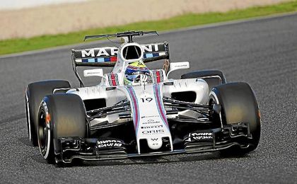 Massa marca la diferencia en los entrenamientos. Massa marca la diferencia en los entrenamientos.