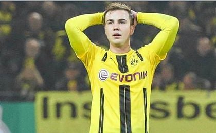 Mario Götze no volverá a jugar hasta la próxima temporada Mario Götze no volverá a jugar hasta la próxima temporada