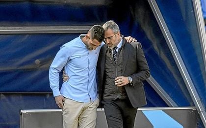 Macià, durante su etapa en el Betis. Macià, durante su etapa en el Betis.