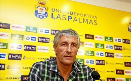 Quique Setién no renovará con la UD Las Palmas Quique Setién no renovará con la UD Las Palmas