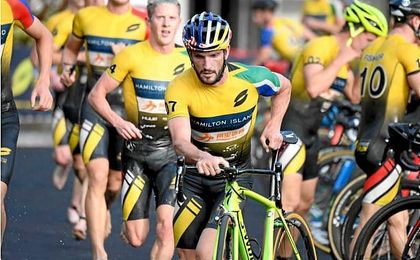 El triatleta, Richard Murray. El triatleta, Richard Murray.