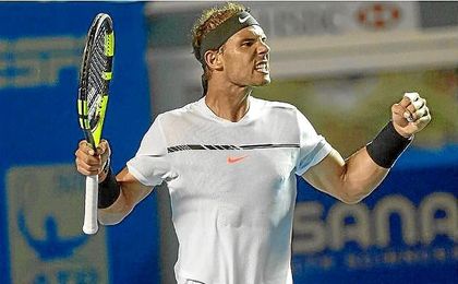 Nadal y Federer no se verían hasta la final del Abierto de Miami Nadal y Federer no se verían hasta la final del Abierto de Miami