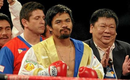 Manny ´Pac-Man´ Pacquiao vuelve al cuadrilátero. Manny ´Pac-Man´ Pacquiao vuelve al cuadrilátero.