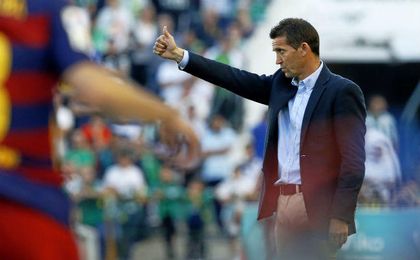 El Betis, con Merino en el banquillo el año pasado, firmó 11 de los últimos 21 puntos. El Betis, con Merino en el banquillo el año pasado, firmó 11 de los últimos 21 puntos.
