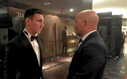 Ese día, Sampaoli conoció a Messi. Ese día, Sampaoli conoció a Messi.