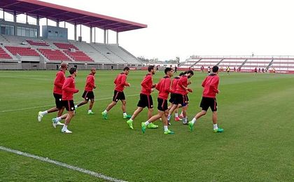 Imagen del entrenamiento. Imagen del entrenamiento.