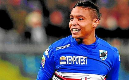 El cafetero Luis Muriel. El cafetero Luis Muriel.