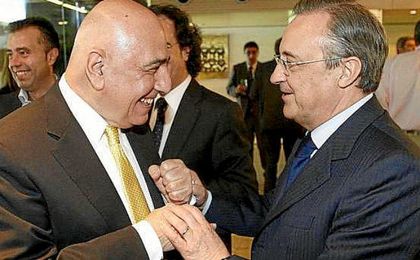 Galliani y Florentino han cultivado una amistad a través del fútbol. Galliani y Florentino han cultivado una amistad a través del fútbol.