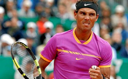 Nadal está mostrando buenas sensaciones en tierra. Nadal está mostrando buenas sensaciones en tierra.