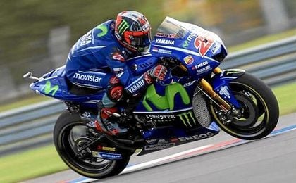 Viñales durante su carrera en el circuito de Argentina. Viñales durante su carrera en el circuito de Argentina.