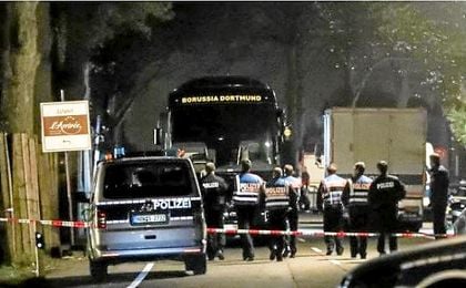 Detenido el sospechoso autor del atentado contra el autobús del Dortmund Detenido el sospechoso autor del atentado contra el autobús del Dortmund