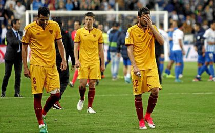 El Sevilla salió frustrado de Málaga. El Sevilla salió frustrado de Málaga.