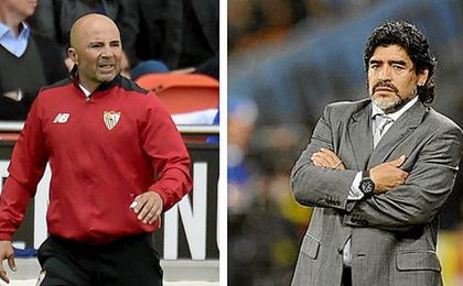 Maradona advierte a Sampaoli: "Argentina no es Europa ni Chile" Maradona advierte a Sampaoli: "Argentina no es Europa ni Chile"