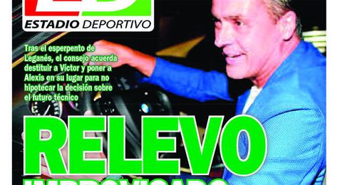 Nuestra portada de este miercoles Nuestra portada de este miercoles