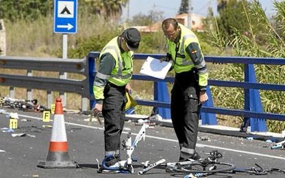 Fallece otro ciclista. Fallece otro ciclista.