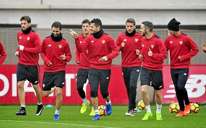 El Sevilla recupera efectivos. El Sevilla recupera efectivos.