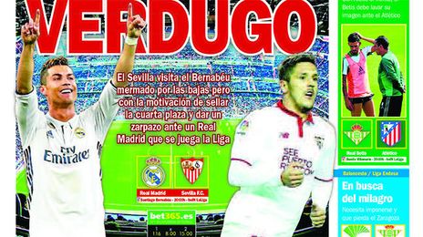 La portada del domingo de ESTADIO Deportivo La portada del domingo de ESTADIO Deportivo