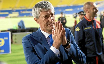 Setién se despidió ayer de Las Palmas. Setién se despidió ayer de Las Palmas.