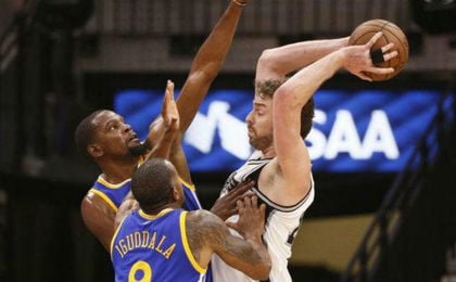Warriors a un triunfo de las Finales de la NBA; Cavaliers a dos Warriors a un triunfo de las Finales de la NBA; Cavaliers a dos