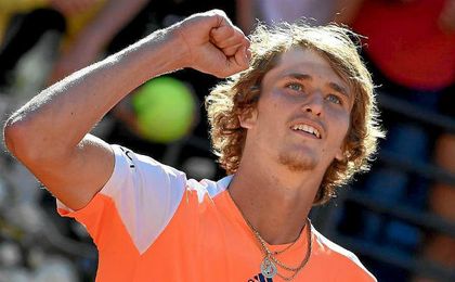 Zverev se apuntó su primer gran torneo en Roma. Zverev se apuntó su primer gran torneo en Roma.