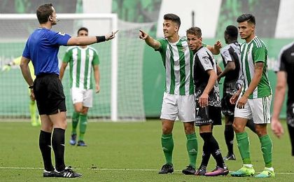 Imagen del partido de ida, donde los verdiblancos ganaron por 2-0. Imagen del partido de ida, donde los verdiblancos ganaron por 2-0.