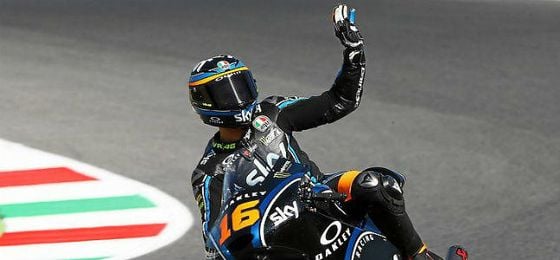 Migno ganó en Moto 3. Migno ganó en Moto 3.