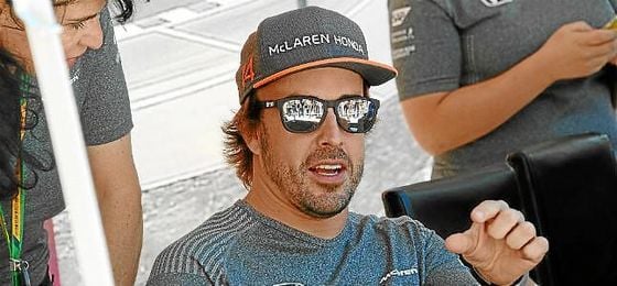 Brown espera que Alonso continúe en McLaren la próxima temporada. Brown espera que Alonso continúe en McLaren la próxima temporada.