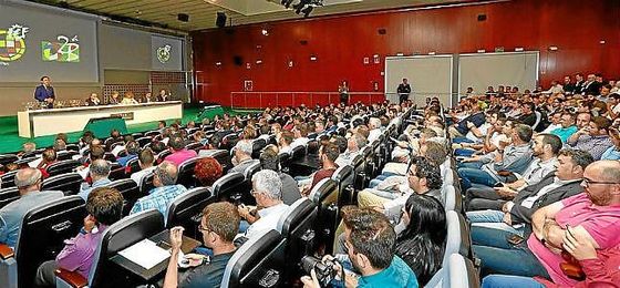 Imagen del sorteo de la Fase de Ascenso en la sede de la RFEF. Imagen del sorteo de la Fase de Ascenso en la sede de la RFEF.