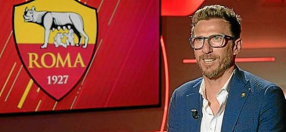 Di Francesco, nuevo entrenador de la Roma. Di Francesco, nuevo entrenador de la Roma.