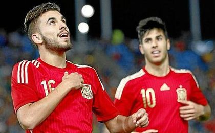 Dani Ceballos no habla de renovación hasta no acabar el Europeo. Dani Ceballos no habla de renovación hasta no acabar el Europeo.