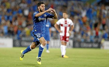 El bético Pacheco firmó el 2-0. El bético Pacheco firmó el 2-0.