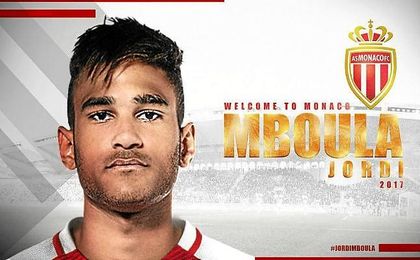 Así ha anunciado el Mónaco el fichaje de Mboula. Así ha anunciado el Mónaco el fichaje de Mboula.