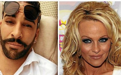 Pamela Anderson, amor de verano de Adil Rami Pamela Anderson, amor de verano de Adil Rami