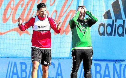 Nolito a las órdenes de Berizzo, en su anterior etapa en el Celta de Vigo Nolito a las órdenes de Berizzo, en su anterior etapa en el Celta de Vigo