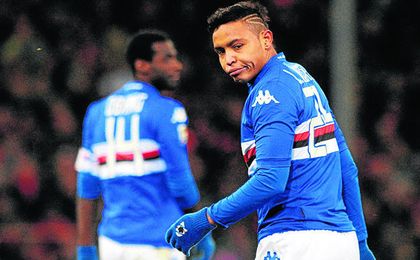 La Sampdoria no va a dejar salir a su delantero a cualquier precio. La Sampdoria no va a dejar salir a su delantero a cualquier precio.