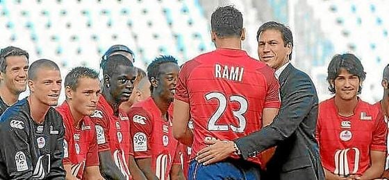 Rami y Rudi coincidieron en el Lille. Rami y Rudi coincidieron en el Lille.