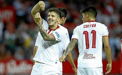 El Sevilla reactiva la vía Jovetic El Sevilla reactiva la vía Jovetic