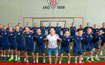 El enorme gesto de sus compañeros con Yeray El enorme gesto de sus compañeros con Yeray