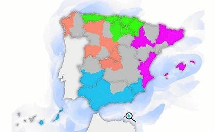 Así se distribuyen los grupos de Segunda B. Así se distribuyen los grupos de Segunda B.