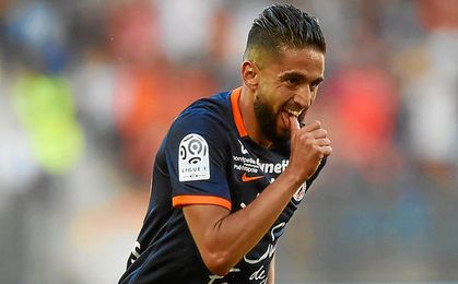 Boudebouz, de 27 años, anotó 11 goles el curso pasado con el Montpellier. Boudebouz, de 27 años, anotó 11 goles el curso pasado con el Montpellier.