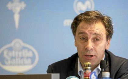 Felipe Miñambres, en sala de prensa. Felipe Miñambres, en sala de prensa.