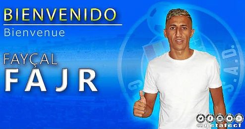 Fajr, nuevo fichaje del Getafe. Fajr, nuevo fichaje del Getafe.