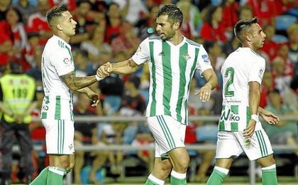 Sergio León y Amat, en un amistoso de pretemporada. Sergio León y Amat, en un amistoso de pretemporada.