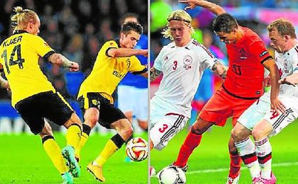 Dos 'cicerones' aguardan a Kjaer en Sevilla Dos 'cicerones' aguardan a Kjaer en Sevilla