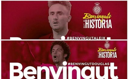 El equipo catalán da la bienvenida a sus dos últimas incorporaciones. El equipo catalán da la bienvenida a sus dos últimas incorporaciones.
