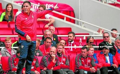 Berizzo: "El Basaksehir es una gran prueba" Berizzo: "El Basaksehir es una gran prueba"
