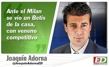 Tres conceptos básicos para otro Betis Tres conceptos básicos para otro Betis