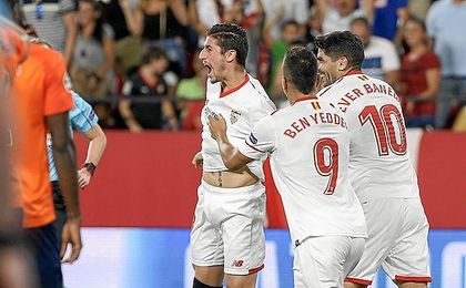 El Sevilla jugará por primera vez tres fases de grupos consecutivas El Sevilla jugará por primera vez tres fases de grupos consecutivas